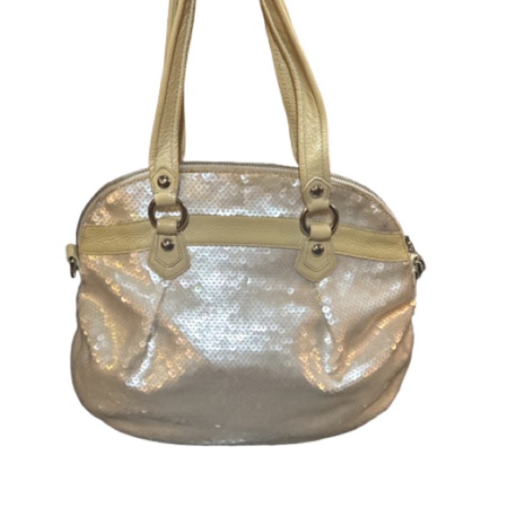 Coach poppy iridescent pearl, Sequin Shoulder Bag - Picture 4 of 15